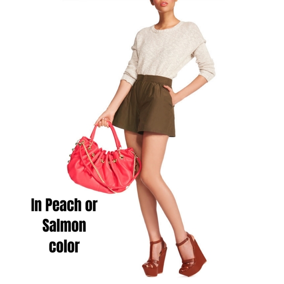 Justfab Peach Shoulder Bag - Picture 11 of 12